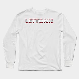 Drapeau Lettonie Long Sleeve T-Shirt